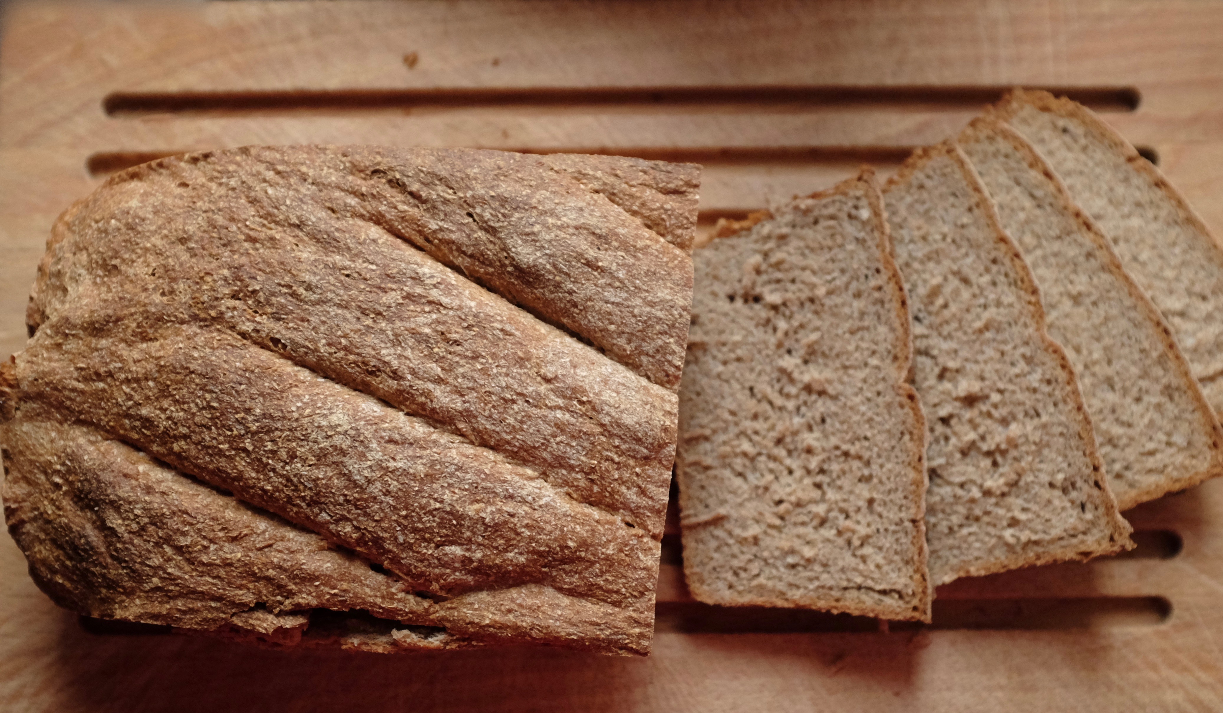 An image of a bread called “Simple Wholemeal & Rye”